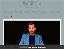 Tablet Screenshot of martinkloss.com